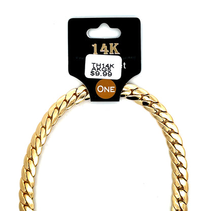 Thick 14K Anklet - Style 05