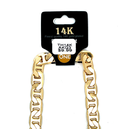 Thick 14K Anklet - Style 03