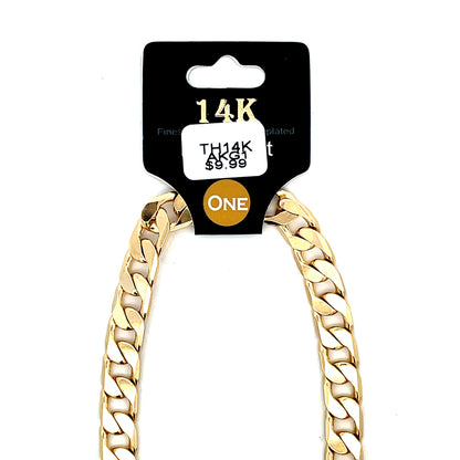 Thick 14K Anklet - Style 01