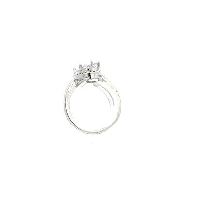 Solitaire Oval-shaped Fashion Ring - Design 03