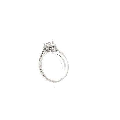 Square Cushion-Cut Fashion Ring - Design 06