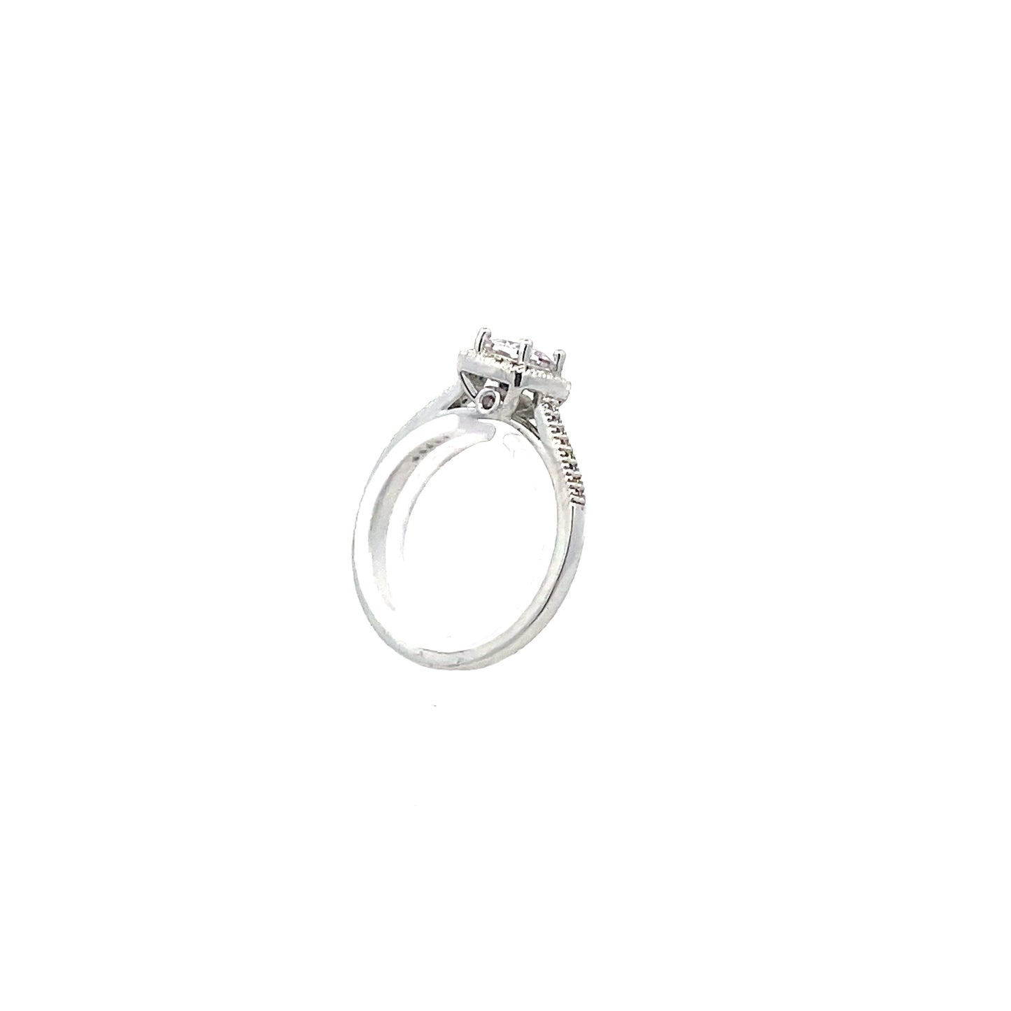 Square Cushion-Cut Fashion Ring - Style 6