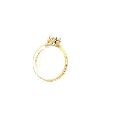 Square-cut Fashion Ring - Design 04