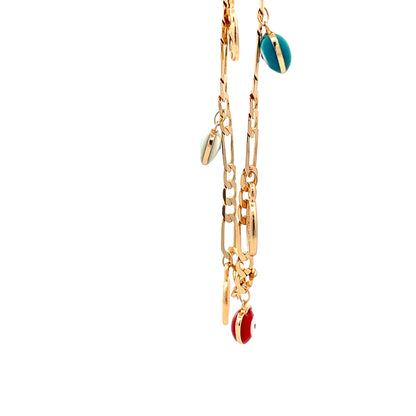 Evil Eye Anklet - Design 01