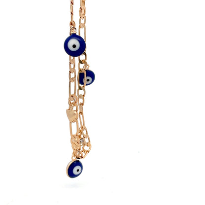 Evil Eye Anklet - Design 02