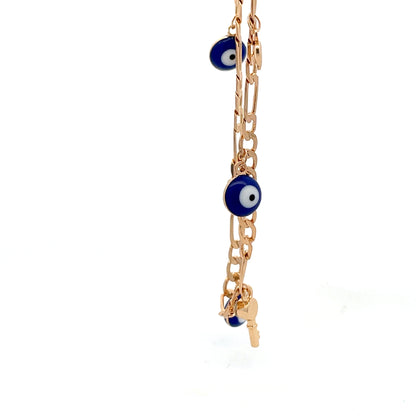 Evil Eye Anklet - Design 02