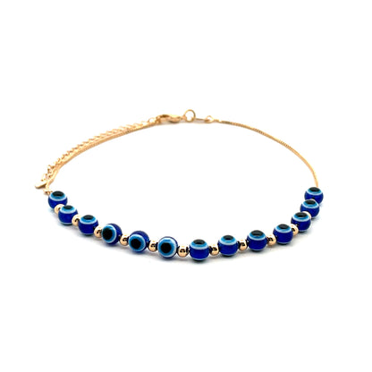 Evil Eye Anklet - Design 03