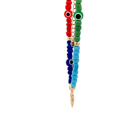 Evil Eye Anklet - Design 04