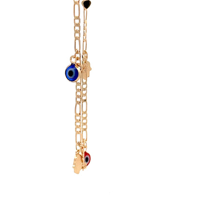 Evil Eye Anklet - Design 05