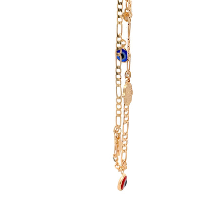 Evil Eye Anklet - Design 05