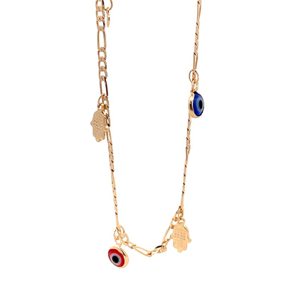 Evil Eye Anklet - Design 05