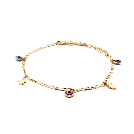 Evil Eye Anklet - Style  5