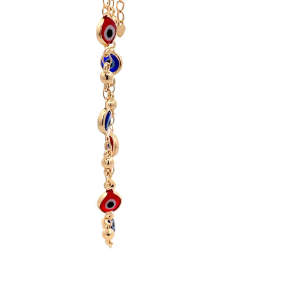 Evil Eye Anklet - Design 07