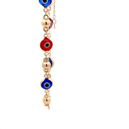 Evil Eye Anklet - Design 08
