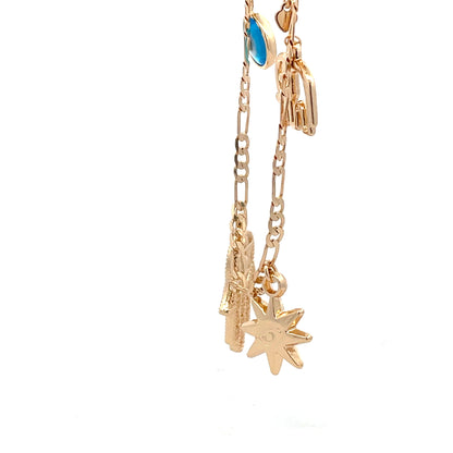 Evil Eye Anklet - Design 09