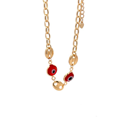 Evil Eye Anklet - Design 11