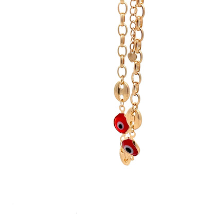 Evil Eye Anklet - Design 11