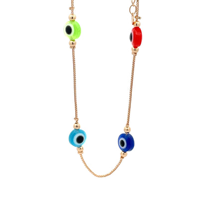 Evil Eye Anklet - Design 12