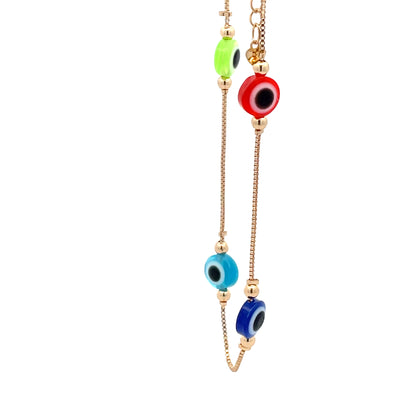 Evil Eye Anklet - Design 12