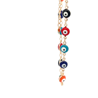 Evil Eye Anklet - Design 14