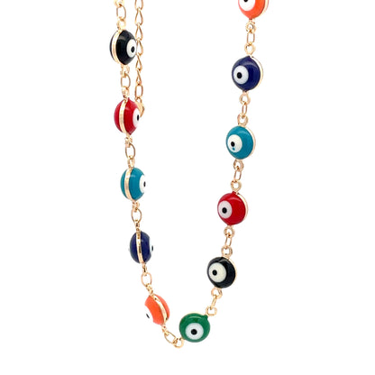 Evil Eye Anklet - Design 14