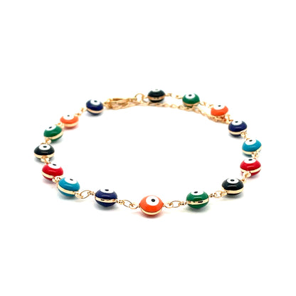 Evil Eye Anklet - Design 14