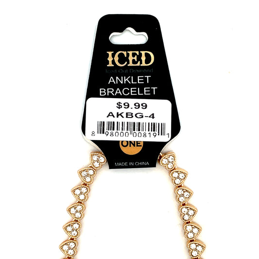 ICED Anklet & Bracelet - Style 04