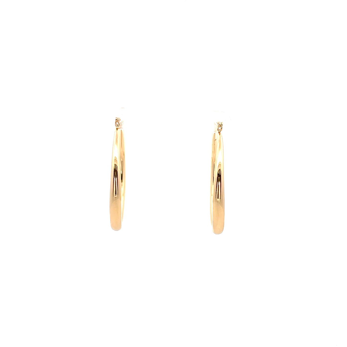 Hollow Round Plain Earring - 01