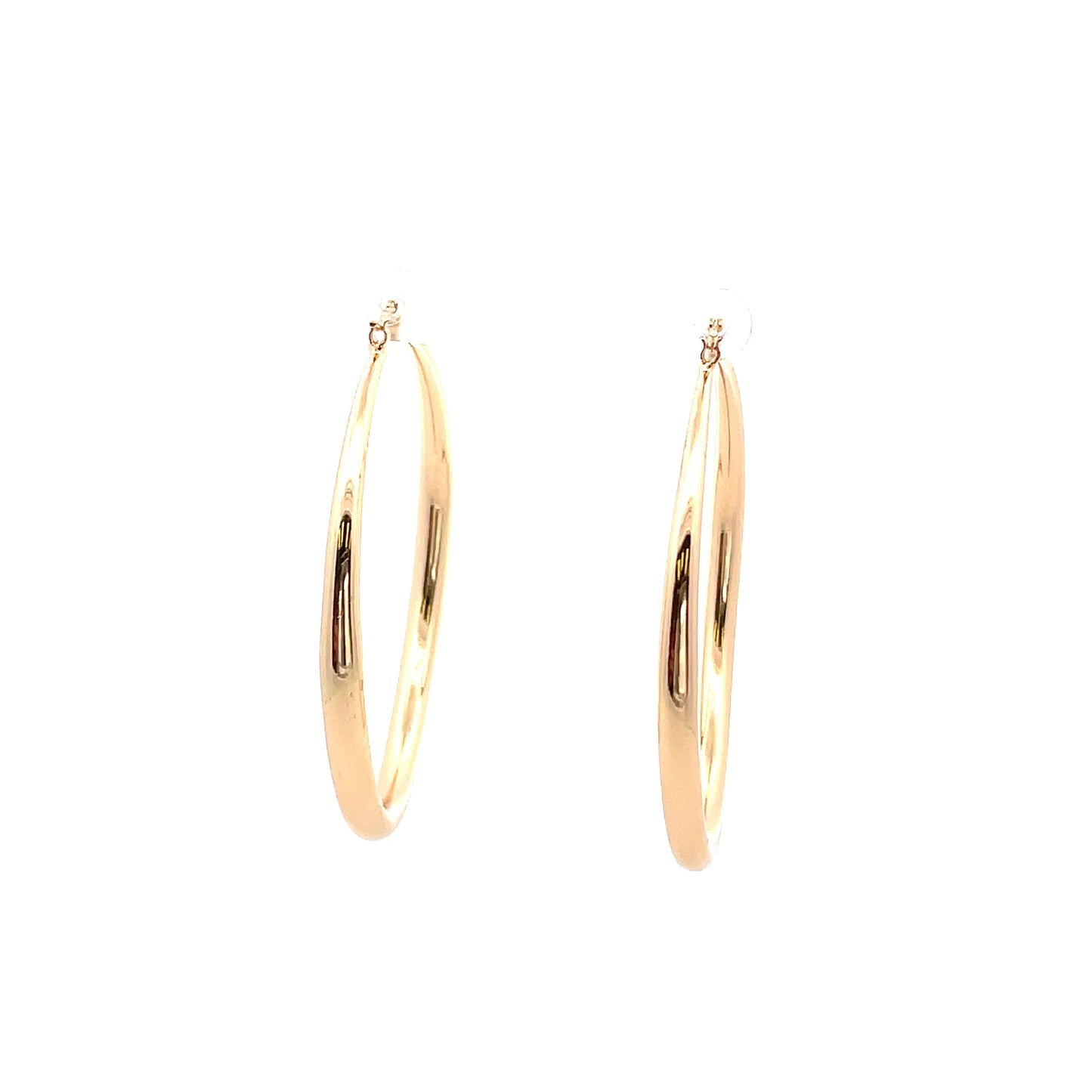 Hollow Round Plain Earring - 04