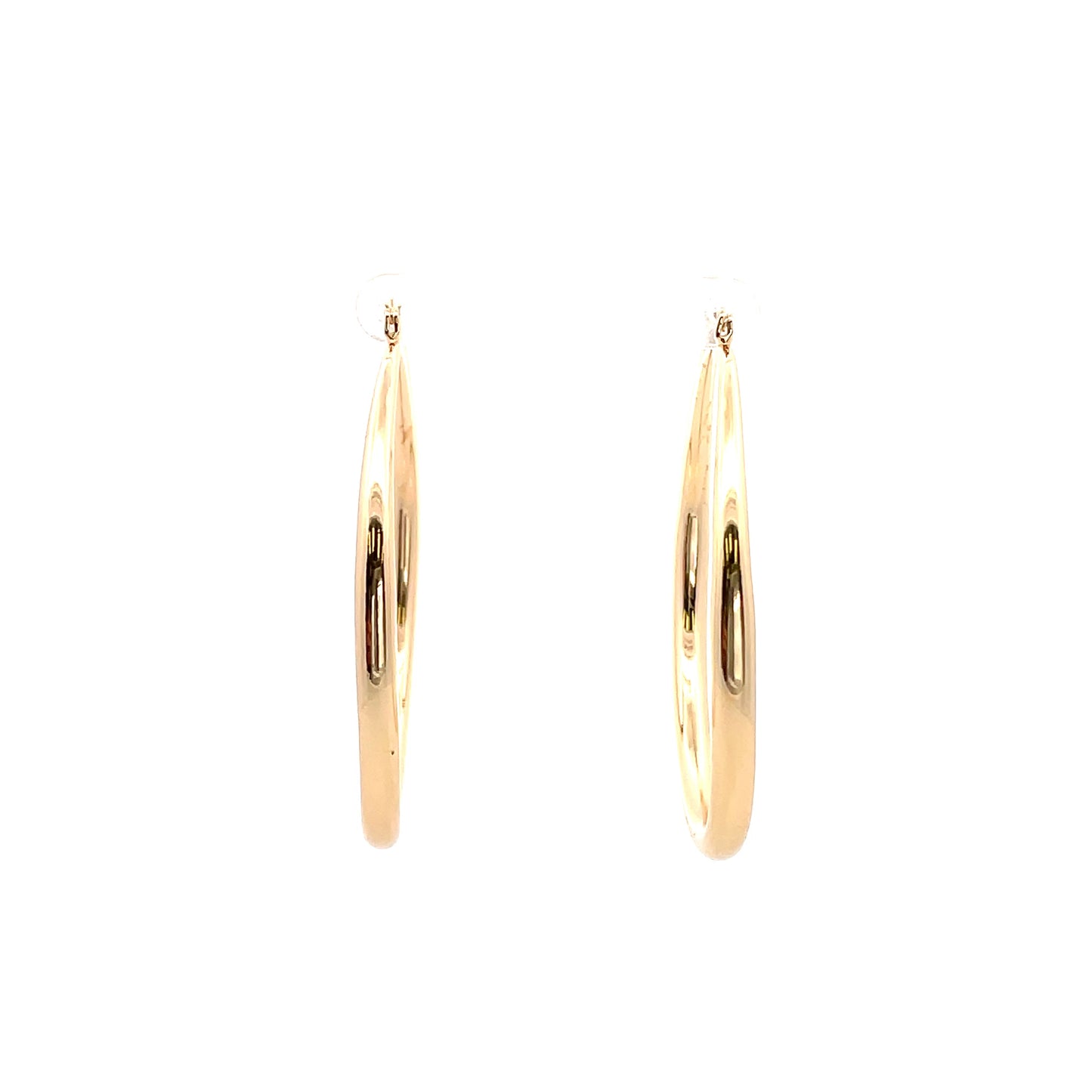 Hollow Round Plain Earring - 04