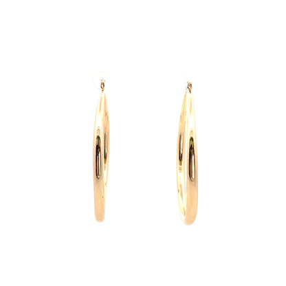 Hollow Round Plain Earring - 04