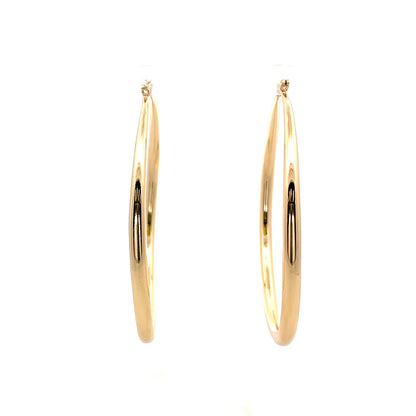Hollow Round Plain Earring - 05