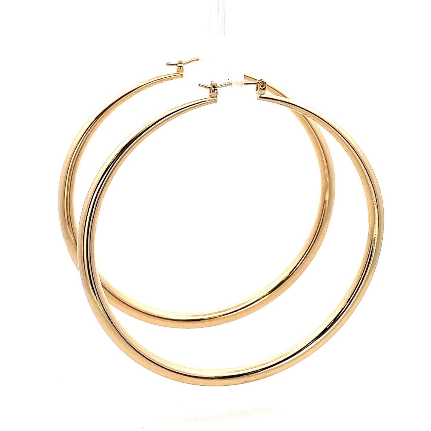 Hollow Round Plain Earring - 06