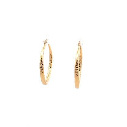 Hollow Round Design Earring - 02