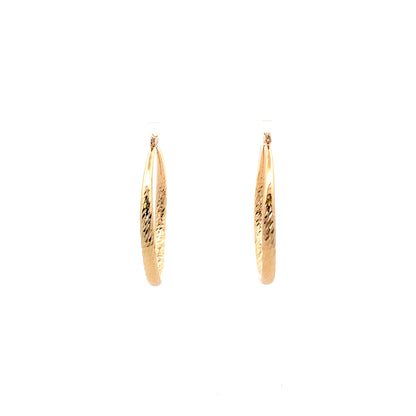 Hollow Round Design Earring - 02