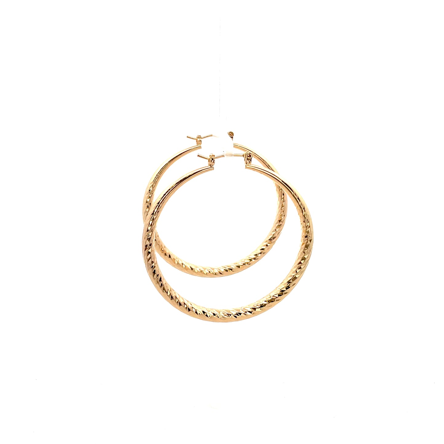 Hollow Round Design Earring - 02