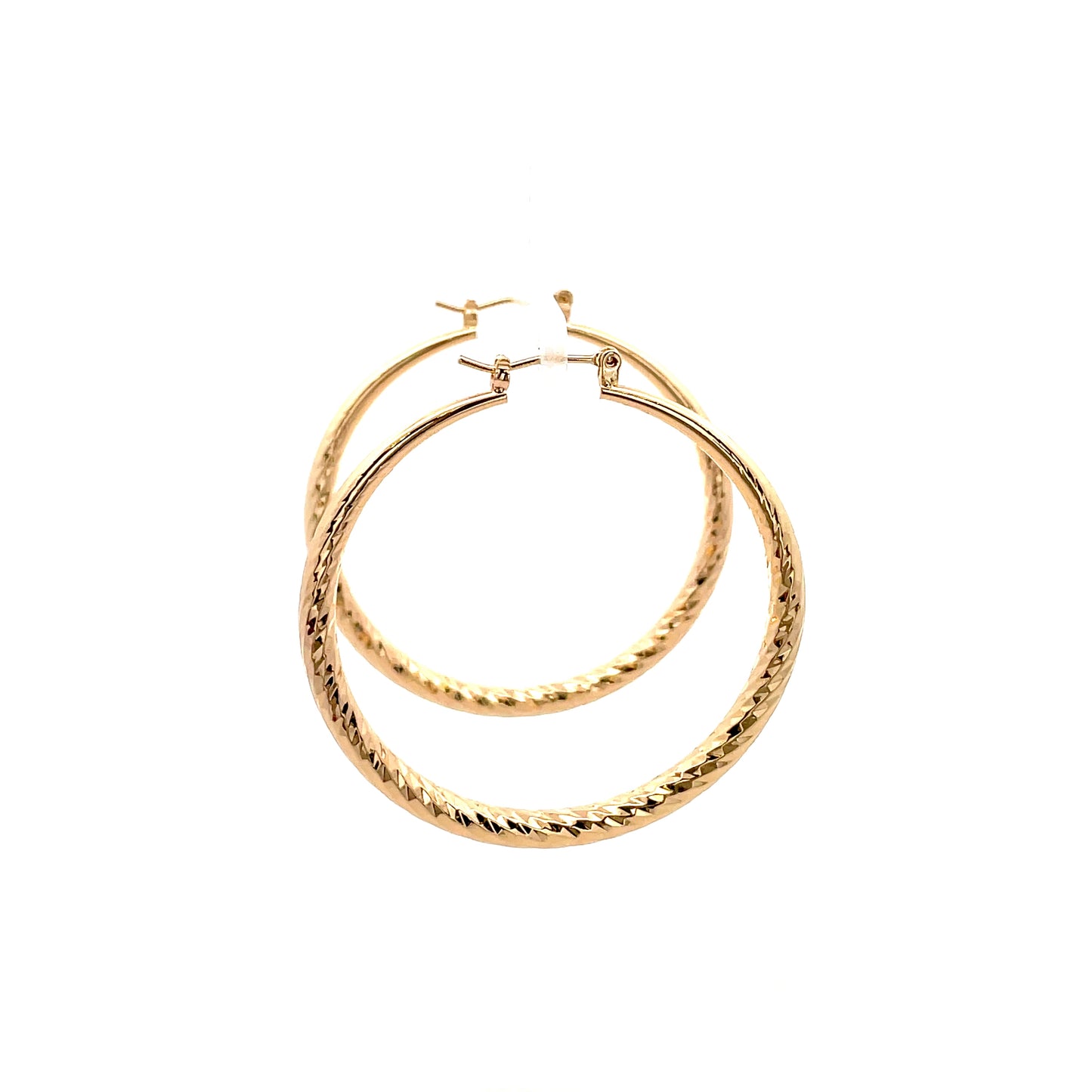 Hollow Round Design Earring - 03