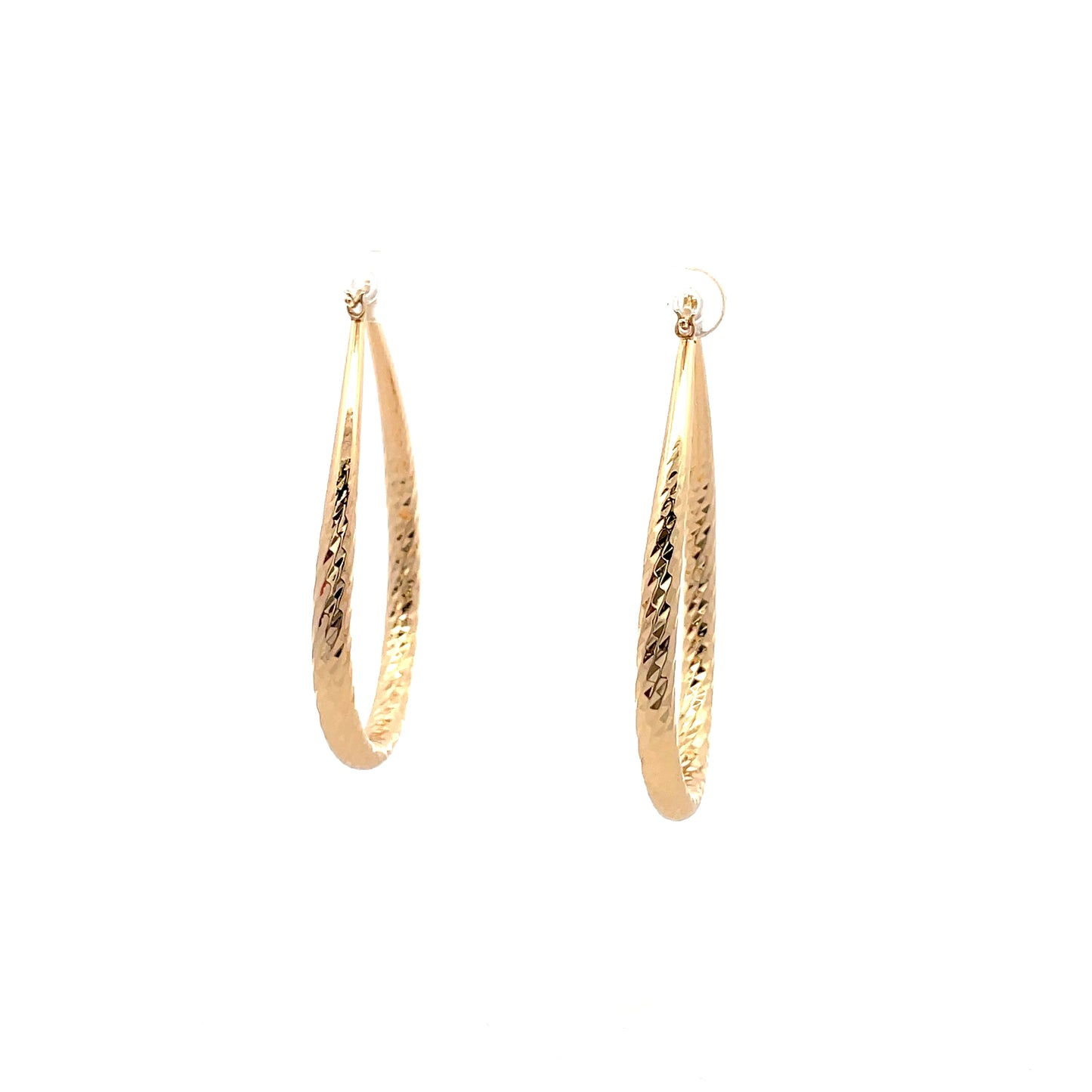 Hollow Oval Design Earring - 07