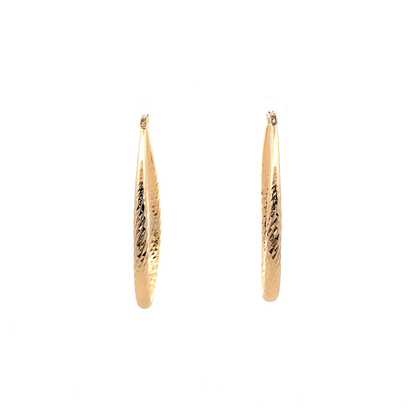 Hollow Oval Design Earring - 07