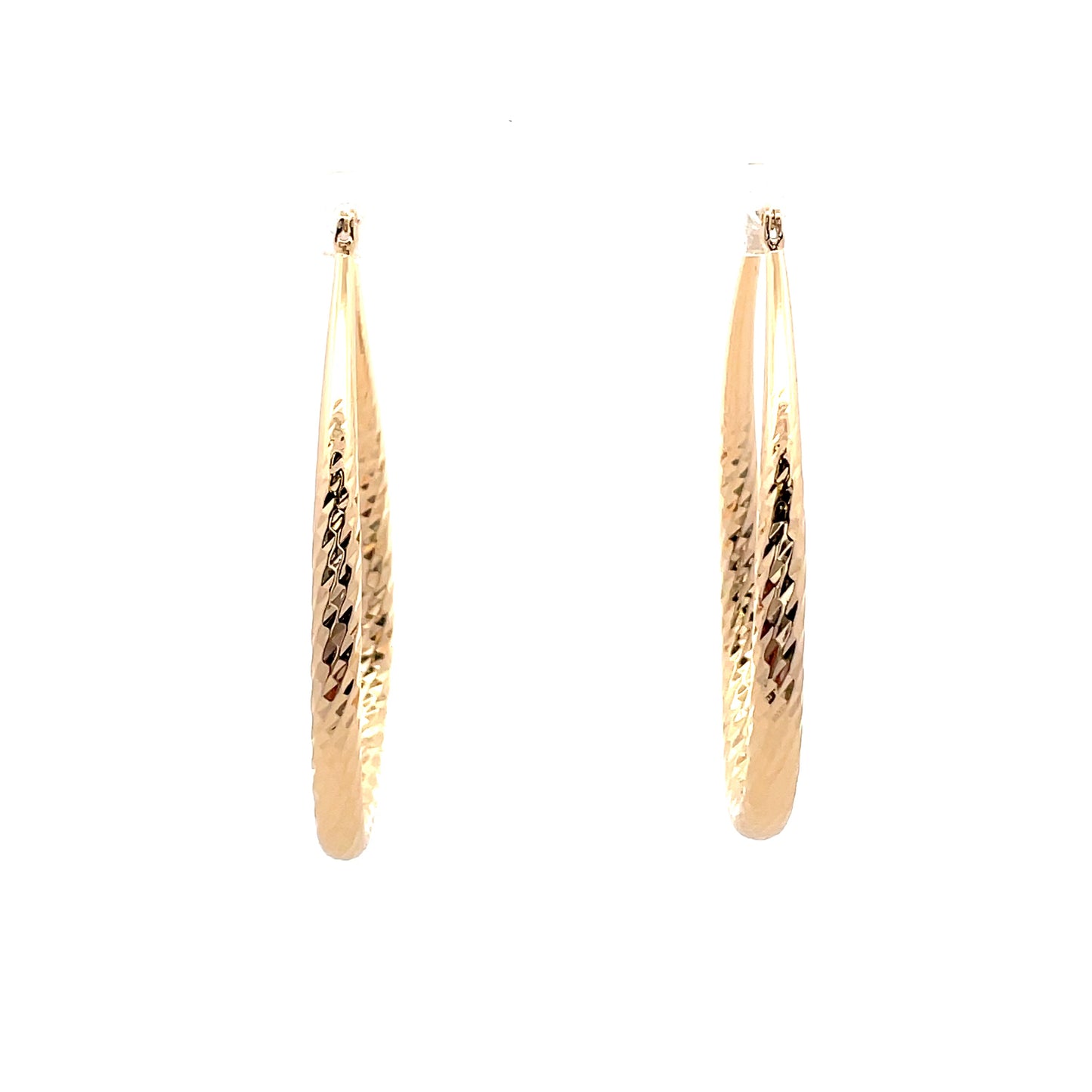 Hollow Oval Design Earring - 09