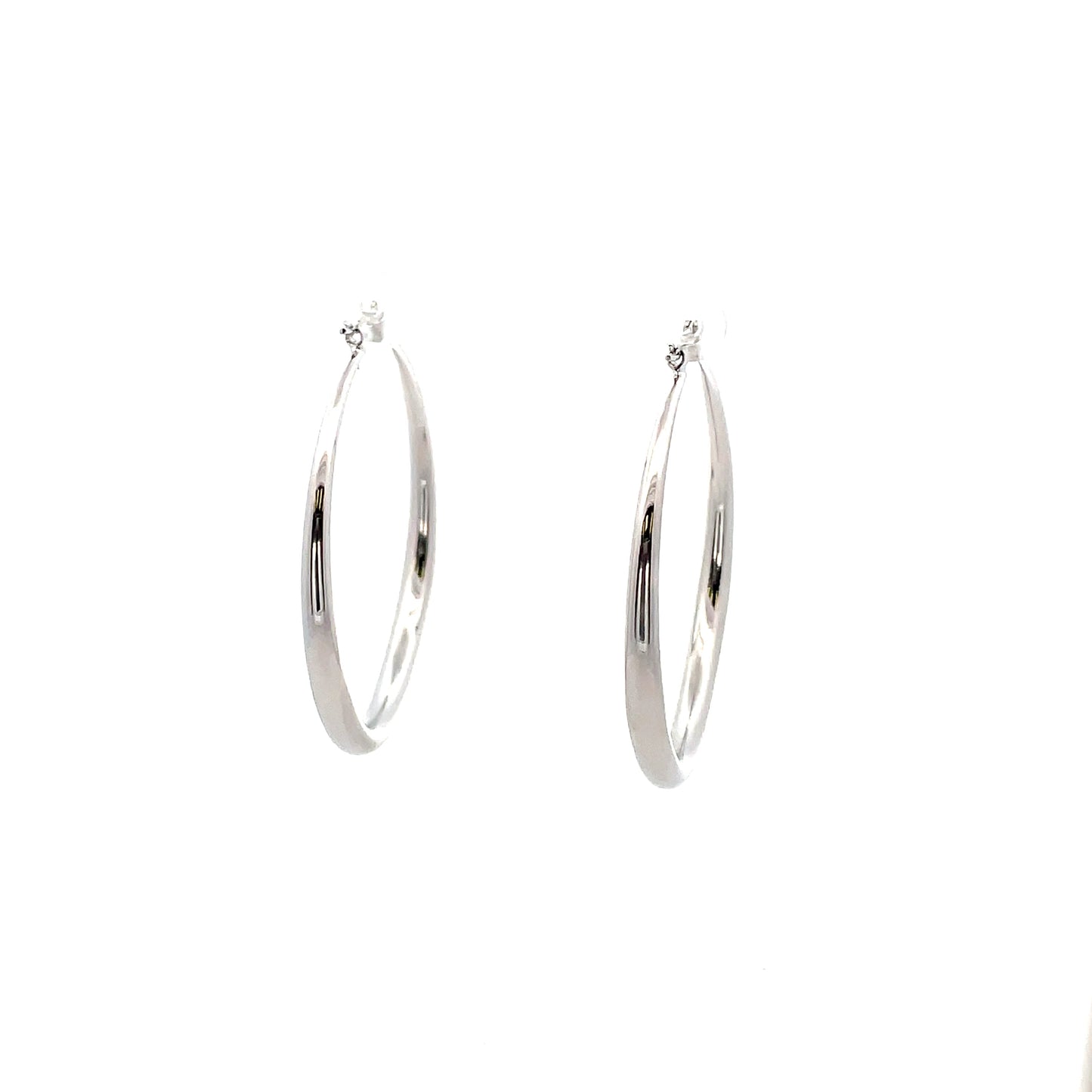 Hollow Round Plain Earring - 03