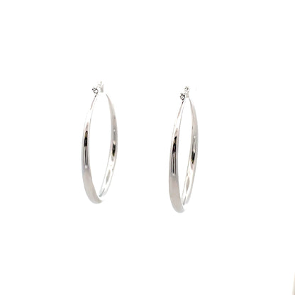 Hollow Round Plain Earring - 03