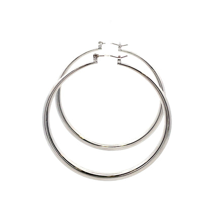 Hollow Round Plain Earring - 05