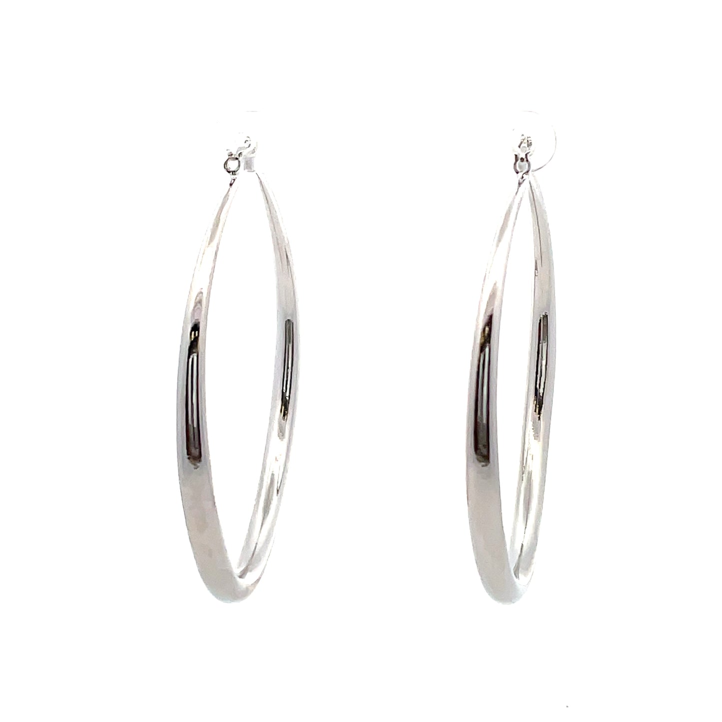 Hollow Round Plain Earring - 06