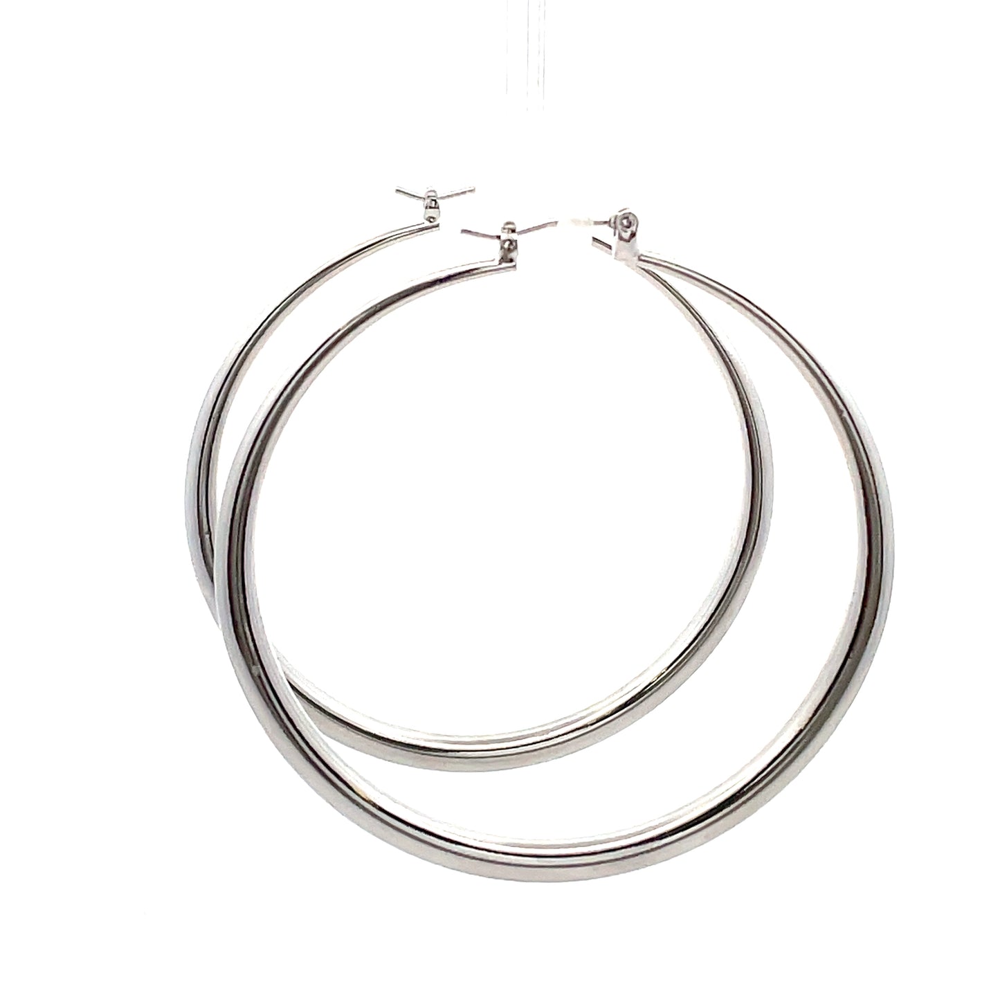 Hollow Round Plain Earring - 06