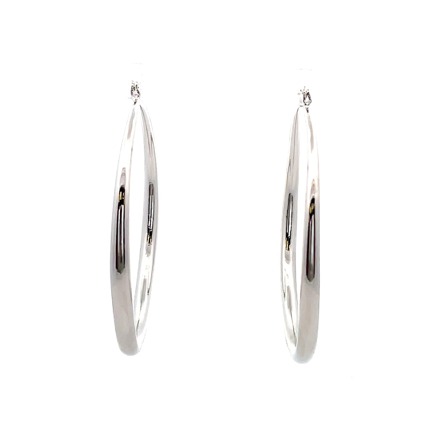 Hollow Round Plain Earring - 06