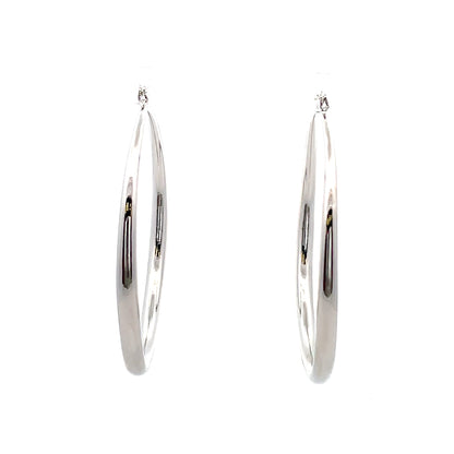 Hollow Round Plain Earring - 06