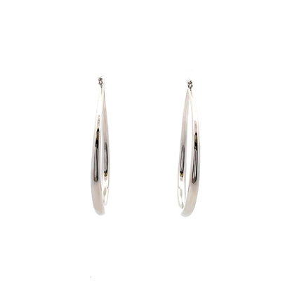 Hollow Oval Plain Earring - 08