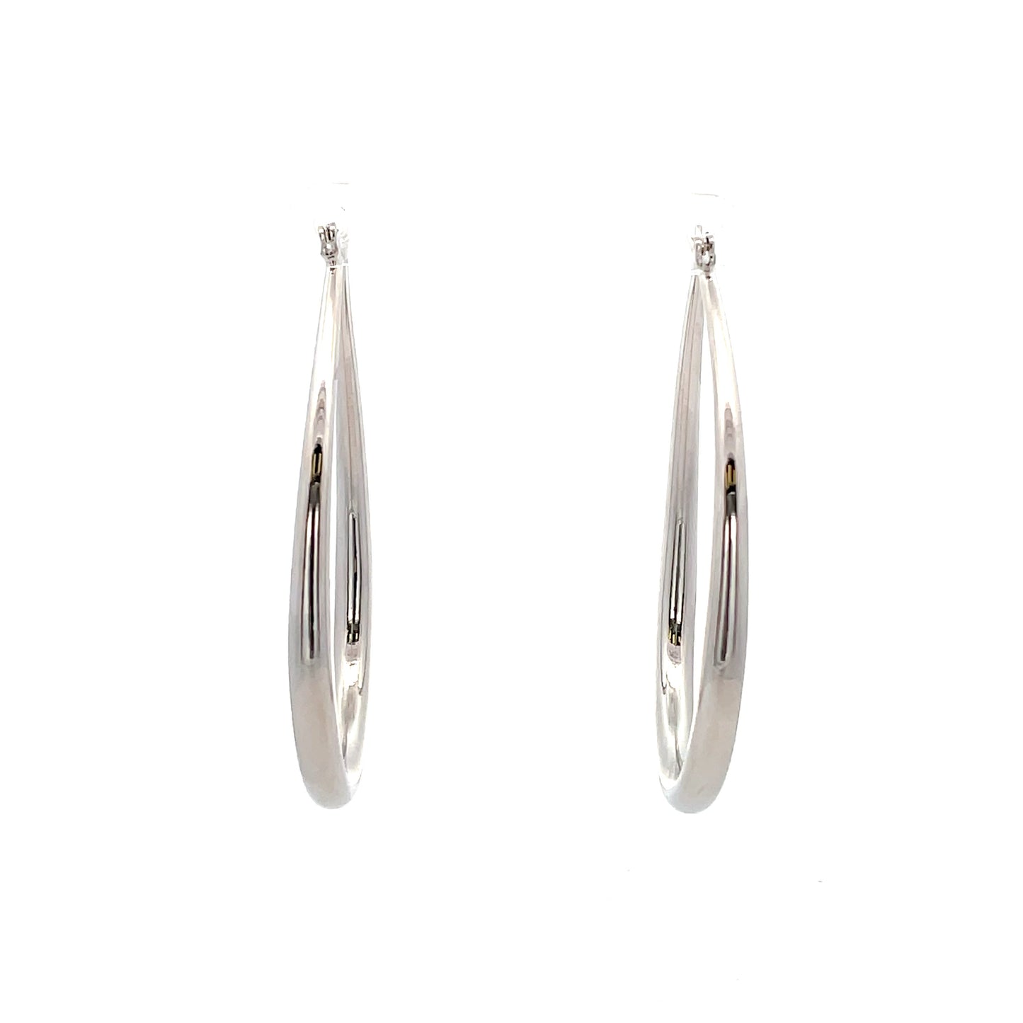 Hollow Oval Plain Earring - 09