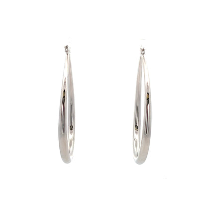 Hollow Oval Plain Earring - 09